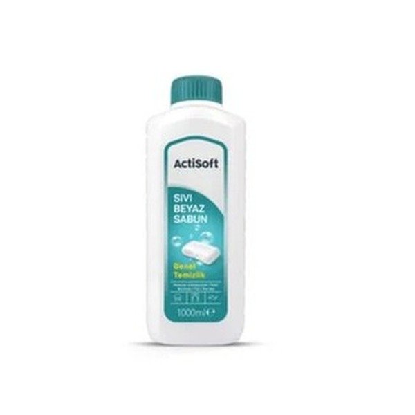Actisoft Sıvı Beyaz Sabun Genel Temizlik 1000 ml